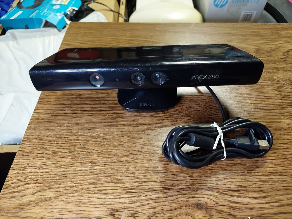 Official Microsoft Xbox 360 Kinect Sensor Bar Model 1414 OEM Black Untested