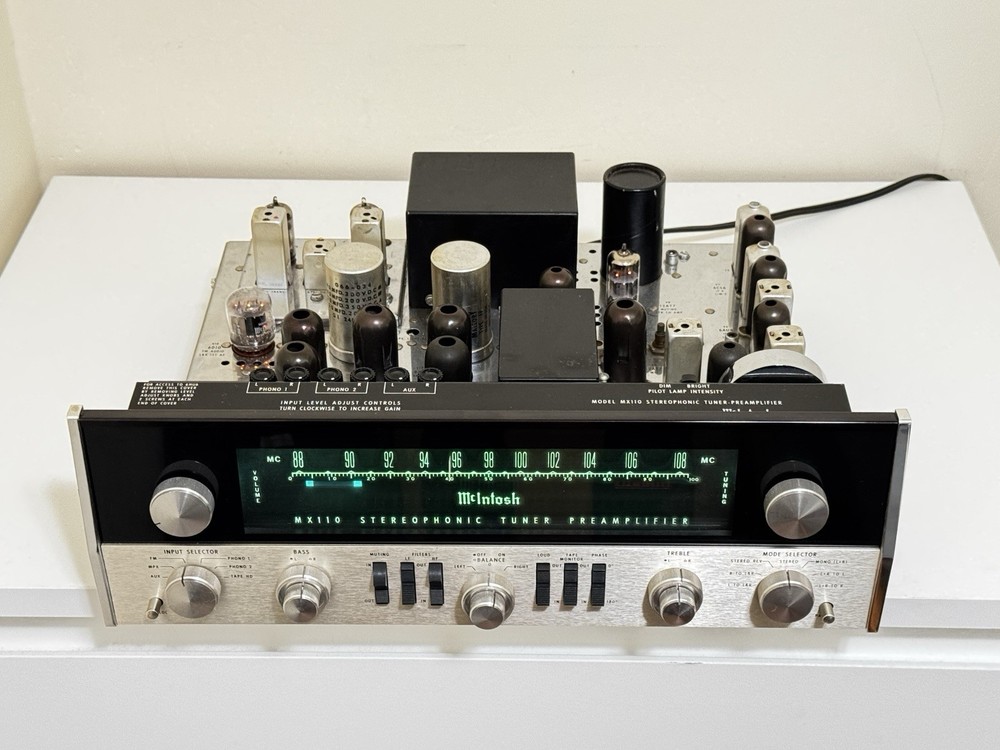 McIntosh MX110z preamplifier restored