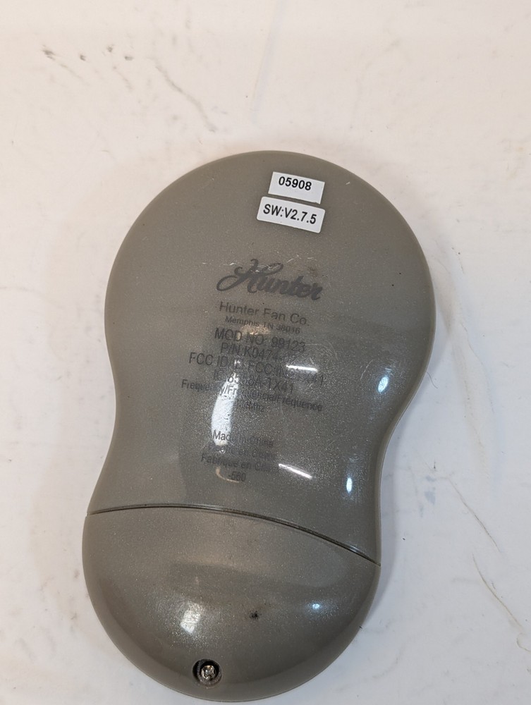 Hunter OEM Ceiling Fan Remote Control Transmitter 99123 Works - New Battery