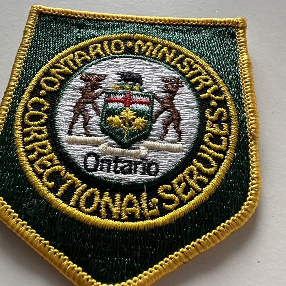 Canada Ontairo Canada Correctional Services Patch