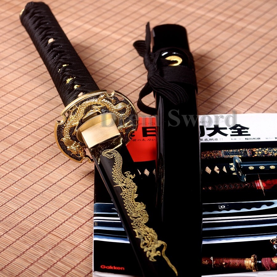 HANDMADE JAPANESE SAMURAI kATANA SWORD 9260 SPRING STEEL FULL TANG  SHARP.