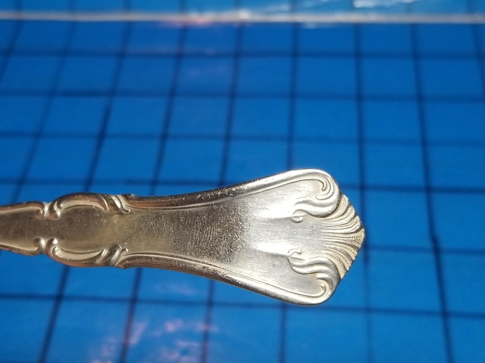 Wm A Rogers A1 MARCELLA aka CLIFTON Solid Shell Casserole Spoon 1905 SHIPS FREE