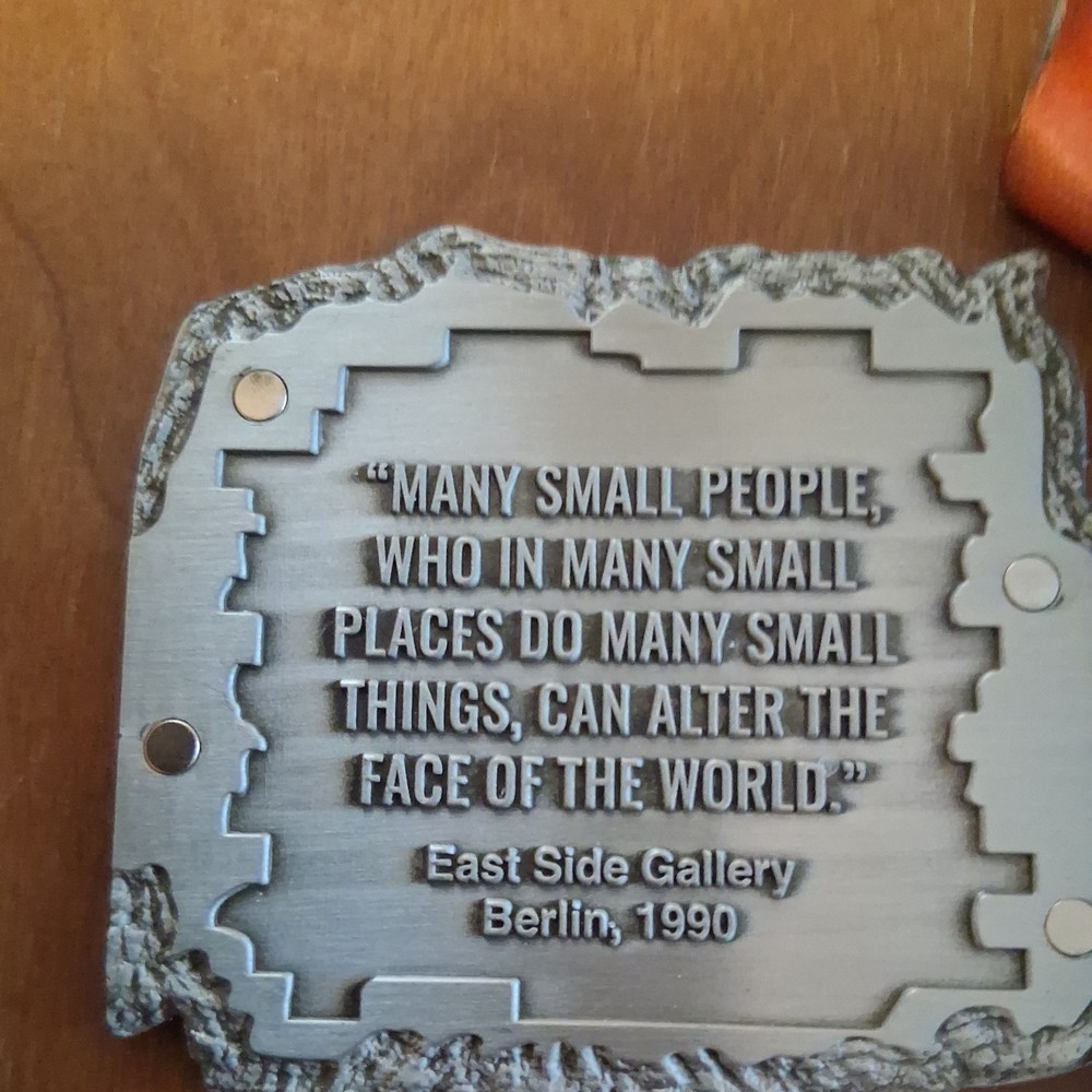 The Conqueror BERLIN WALL Virtual Challenge Running Finisher Medal