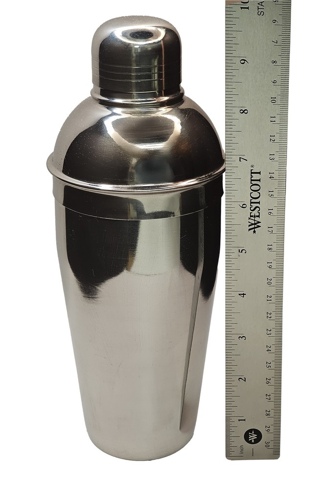 Home Brew Ohio Barware Stainless Steel Cocktail Shaker 750ml