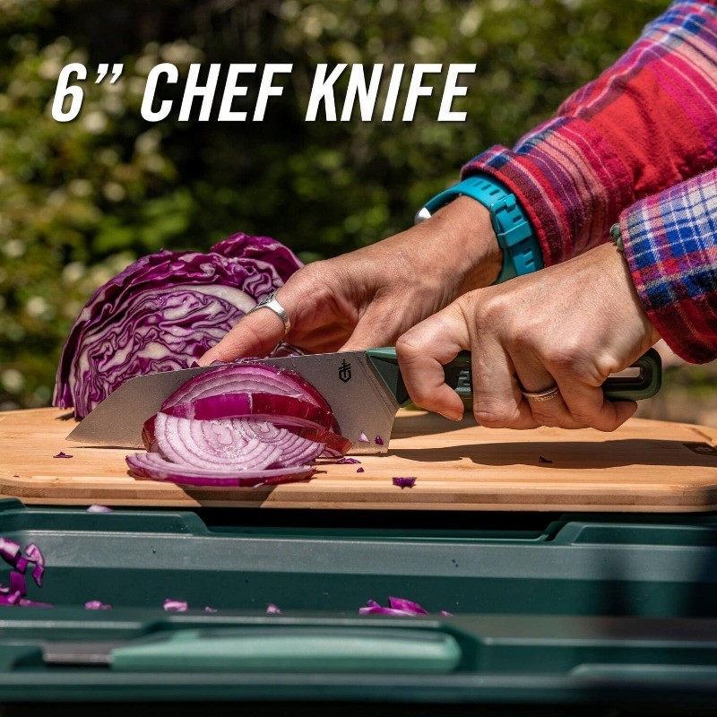 Gear ComplEAT Cutting Board Set - Cutting Board Kit with Polypropylene & Bamboo