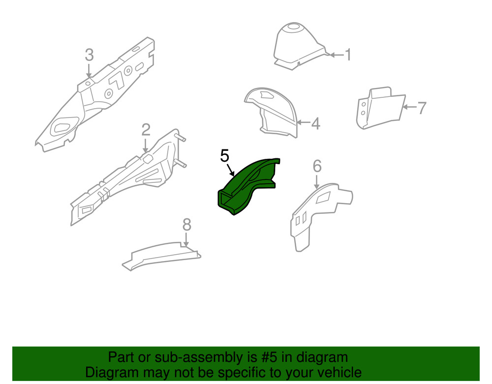 Genuine GM Rail Assembly 13173394