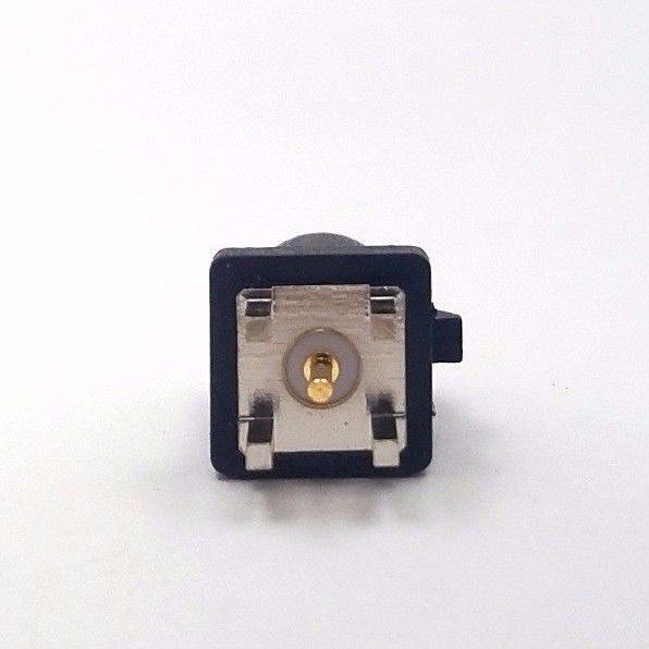 10pcs Auto Fakra Straight Plug PCB Mount Key Code A Black