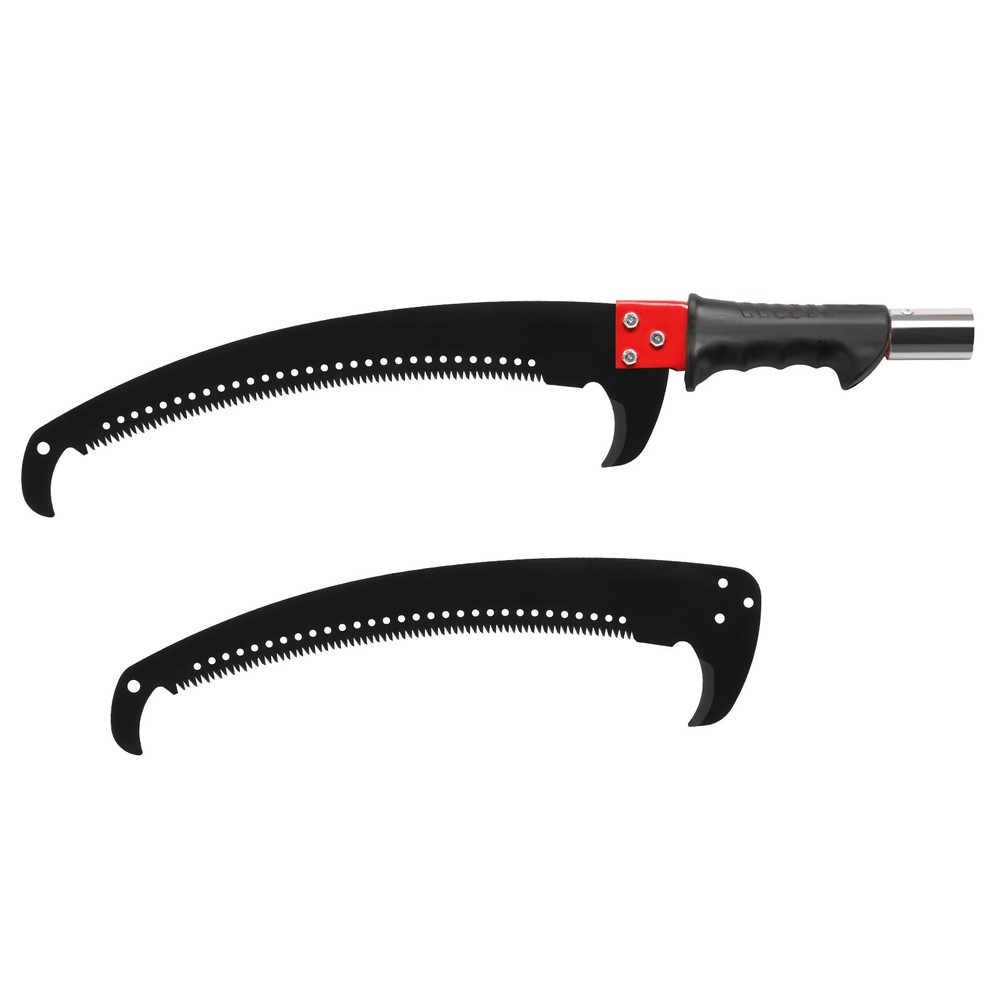 Manual Pole Saw, Lightweight Tree Trimmer and Long-Handle Pruner Set