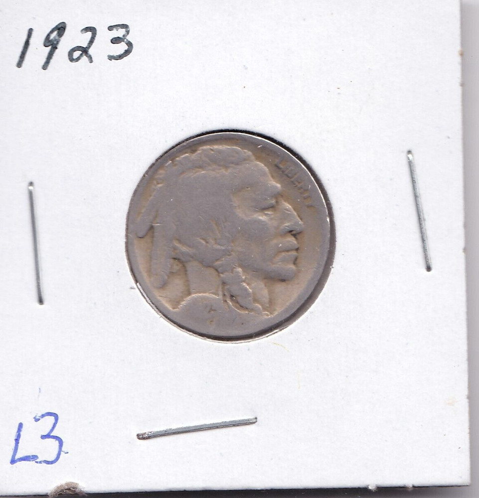 1923 Buffalo Nickel L3