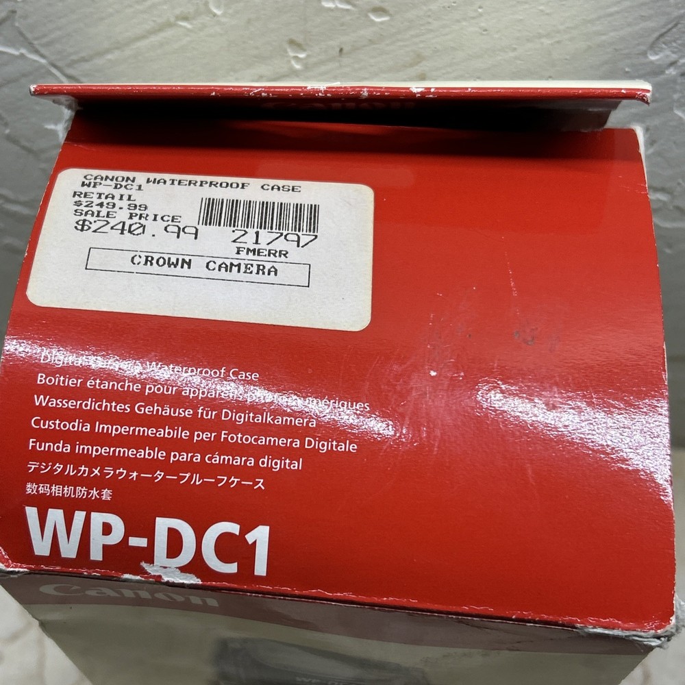 Canon WP-DC1 Underwater WaterProof Case for SD700 IS