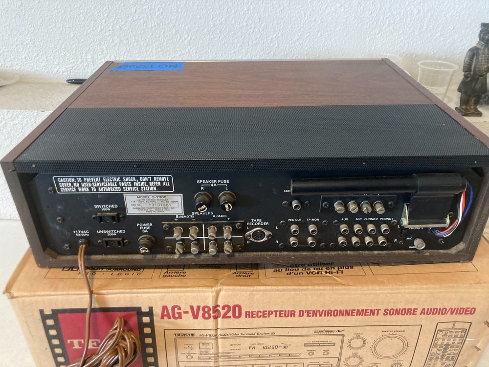 Sherwood S-7300 Solid State Receiver Vintage