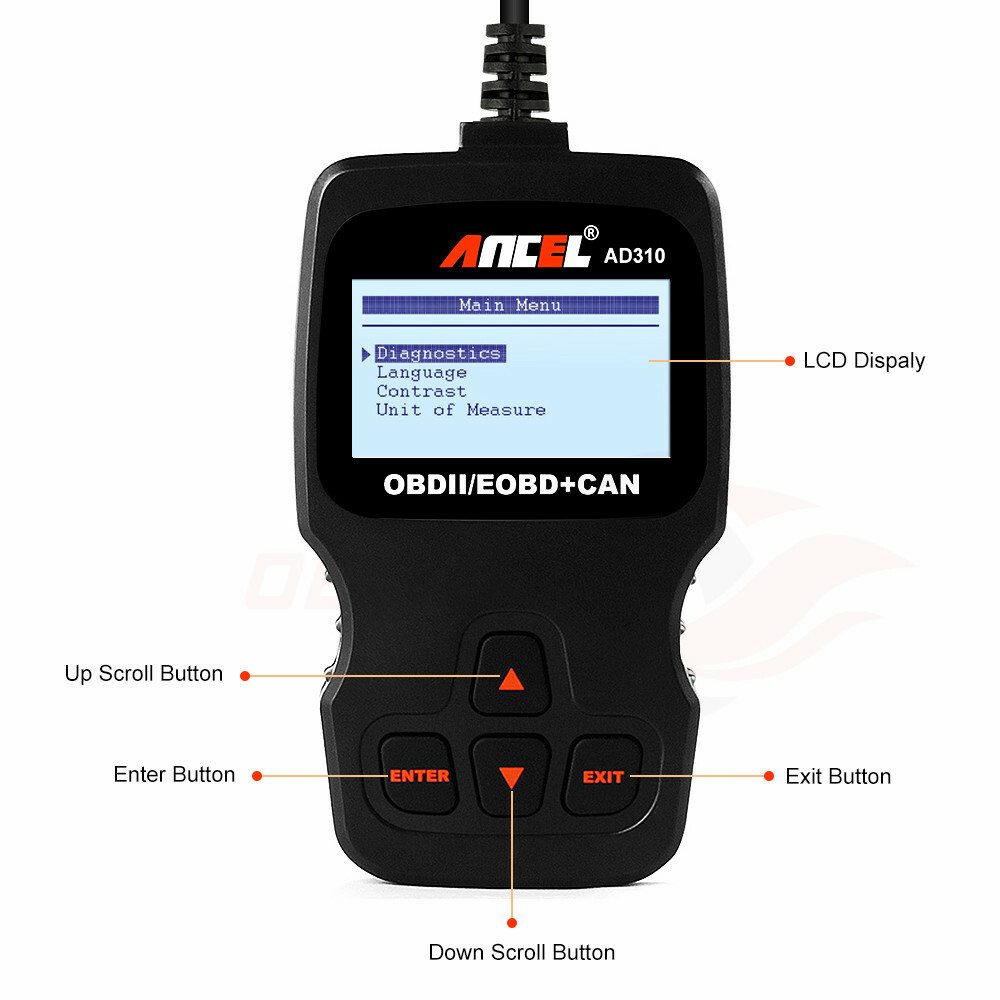 Ancel AD310 Car OBD2 Scanner Code Reader Auto Diagnostic Scan Tool Check Engine