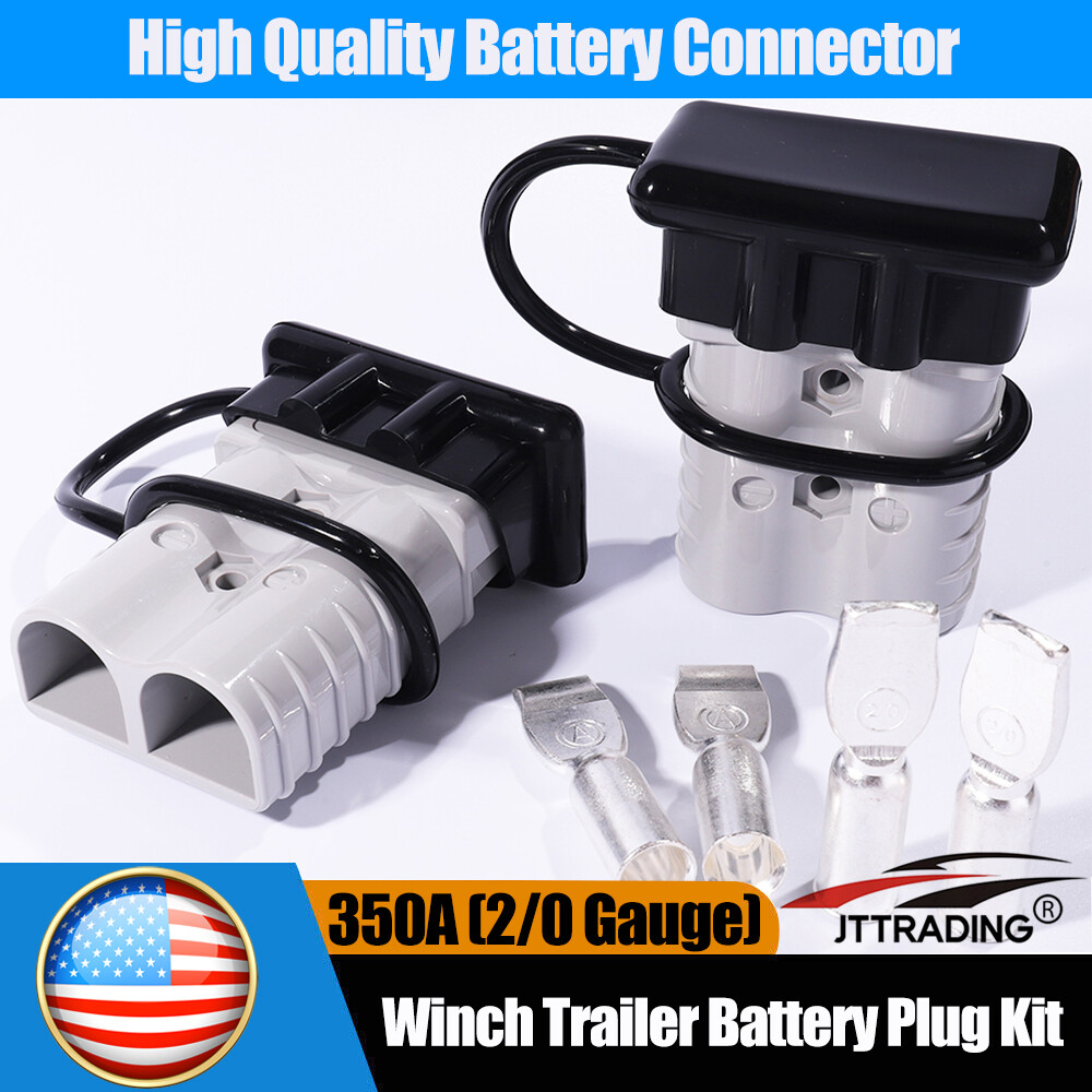 350Amp Battery Quick Connect/Disconnect Connector 12V Wire Harness Plug Connect