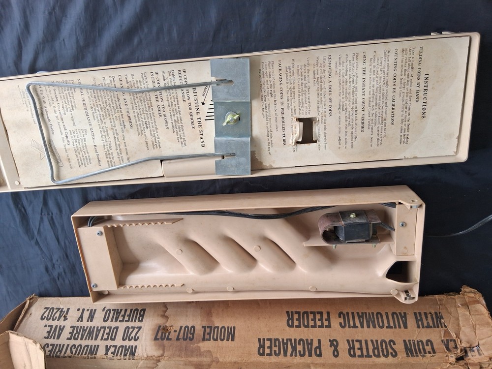 1960s Nadex 707 Coin Counter W/box
