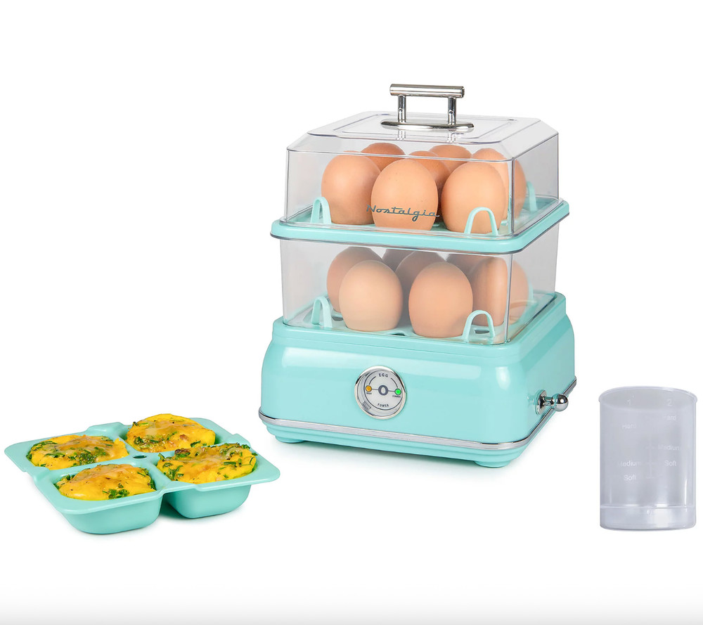 Nostalgia Classic Retro 14-Capacity Egg Cooker