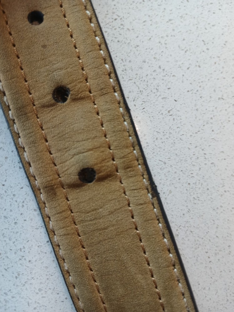 Work n' Sport Tan Leather Belt - Men's Size 42