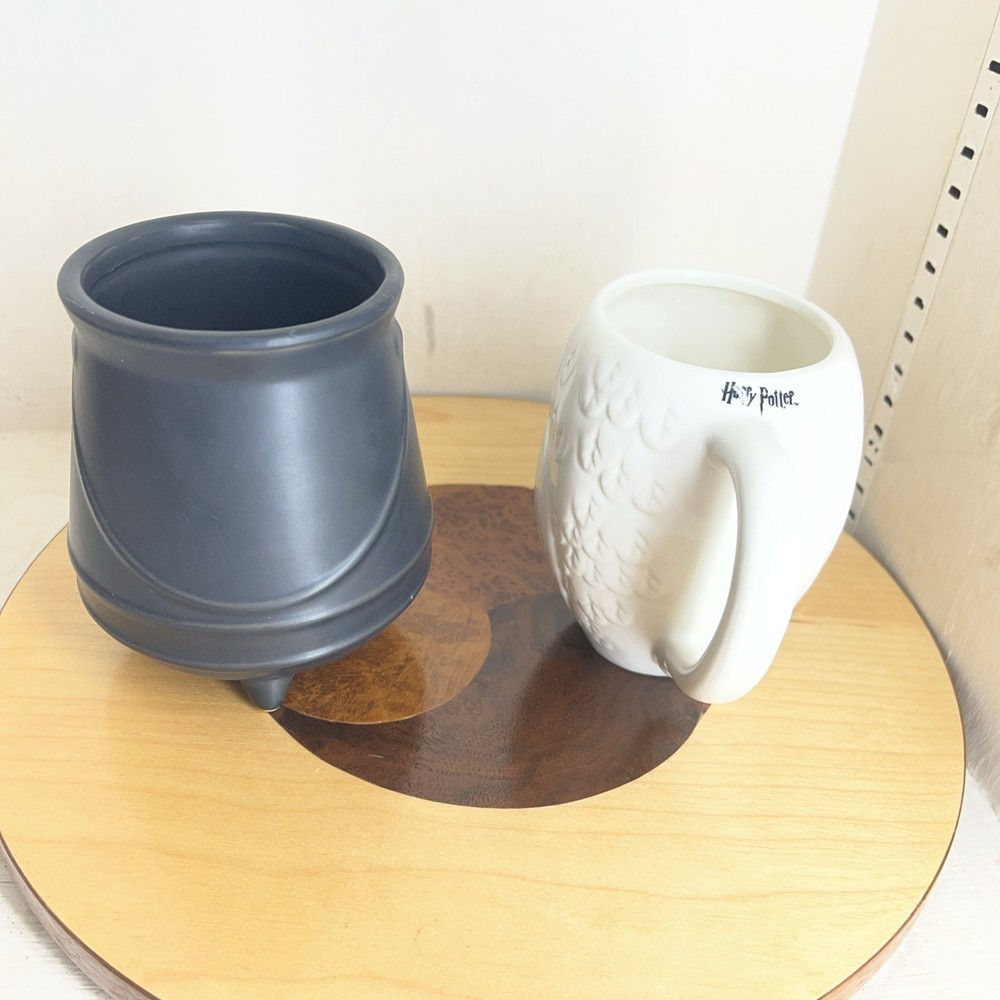 Hedwig Owl Ceramic Coffee Mug Limited Collection Harry Potter Cauldron