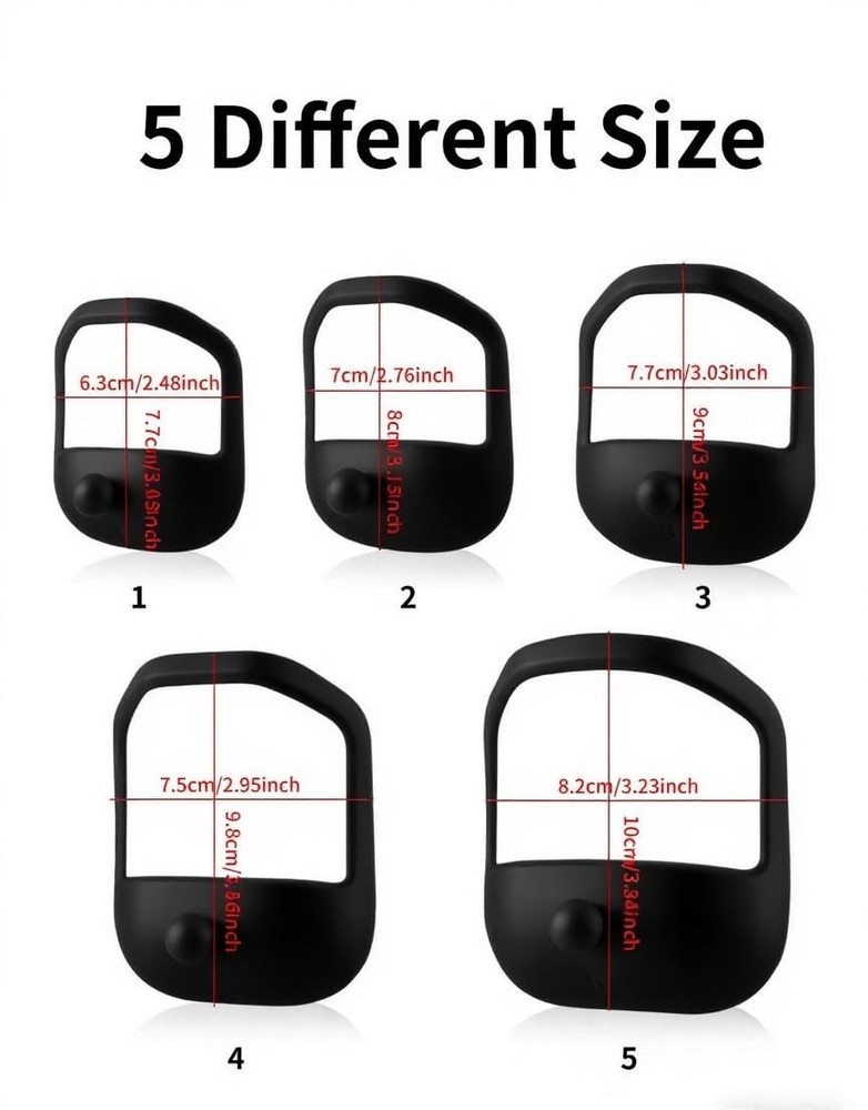 5 PCS Beard Shaper Set for Men - Goatee Shaper, Beard Lineup Tool
