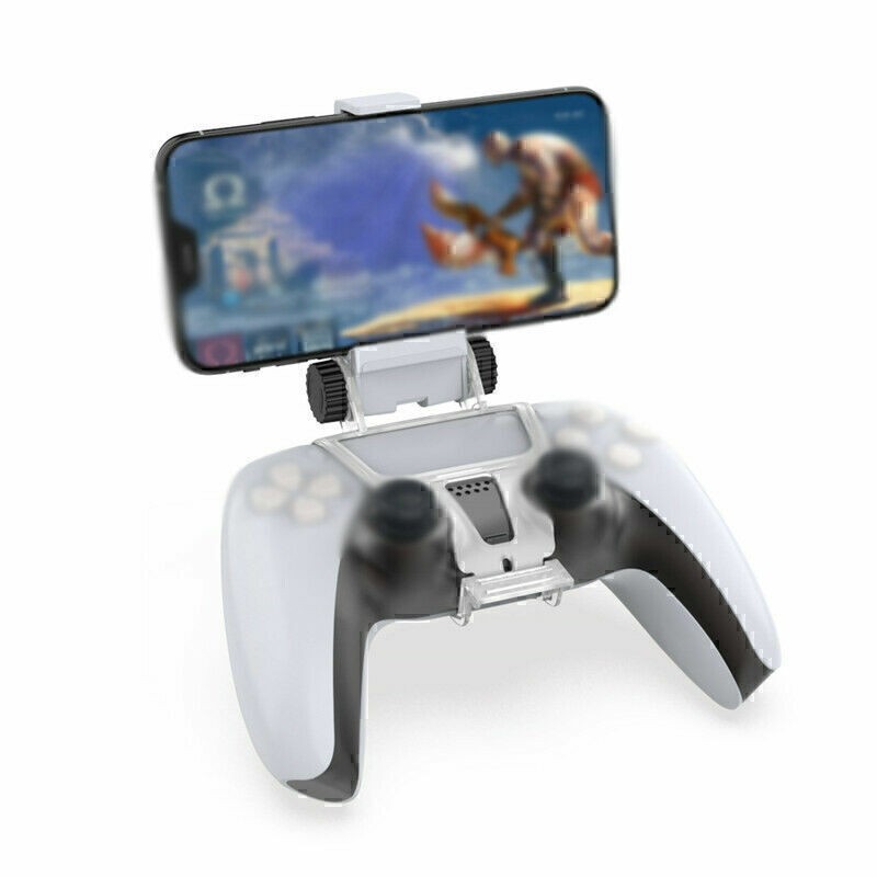 Adjustable Cell Phone Clip Holder Clamp Stand Mount For PS5 Controller Joystick