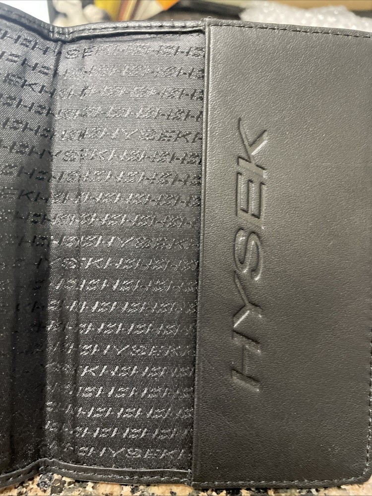 Hysek leather Passport Holder