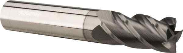 Accupro 1/2", 2" LOC, 1/2" Shank, 4" OAL, 4 Flute, Solid Carbide Square End M...