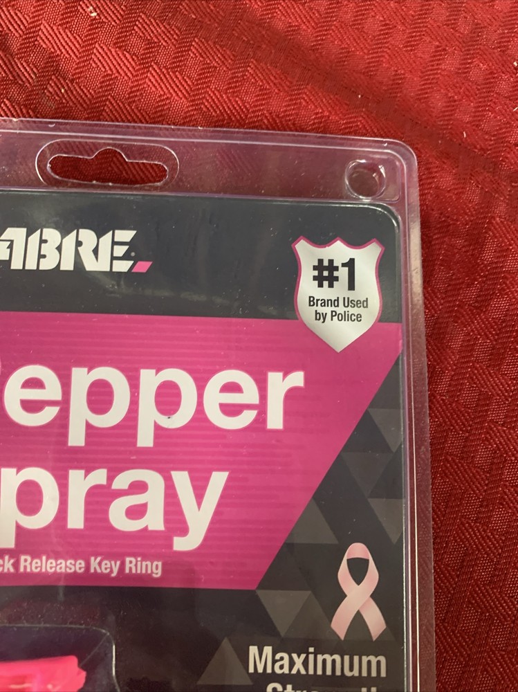 Sabre Pepper Spray With Quick Release Key Ring