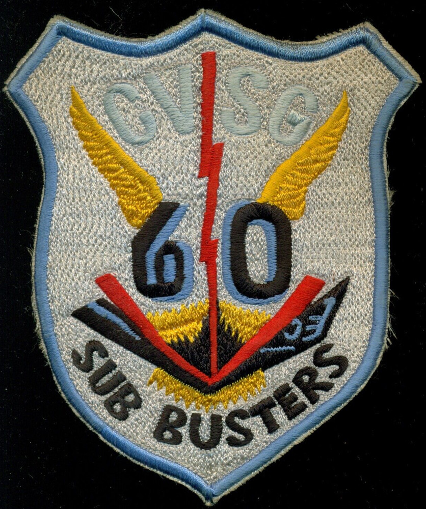USN CVSG-60 Squadron Sub Busters Patch Q-6