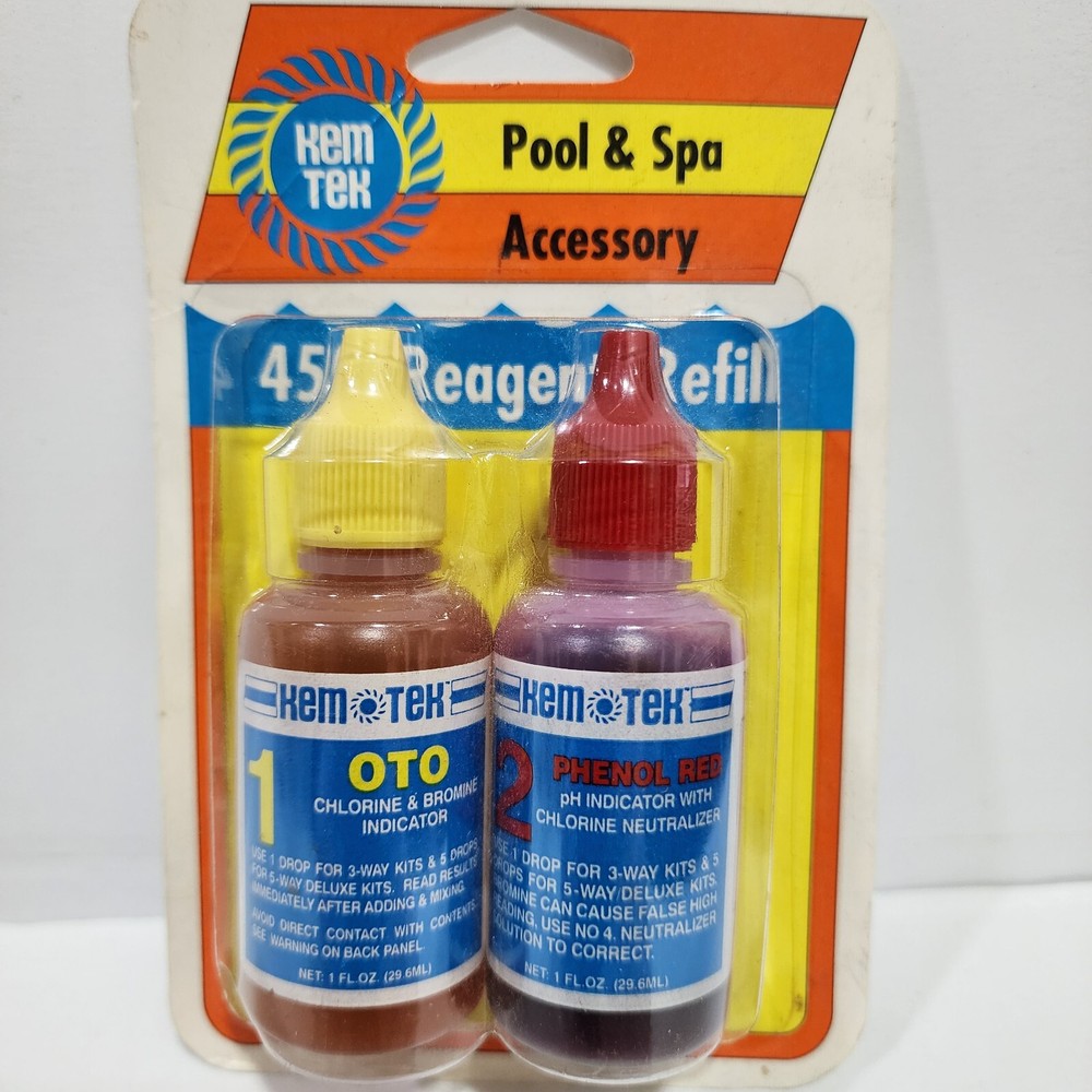 KEMTEK Pool & Spa Accessory 450 Reagent Refill