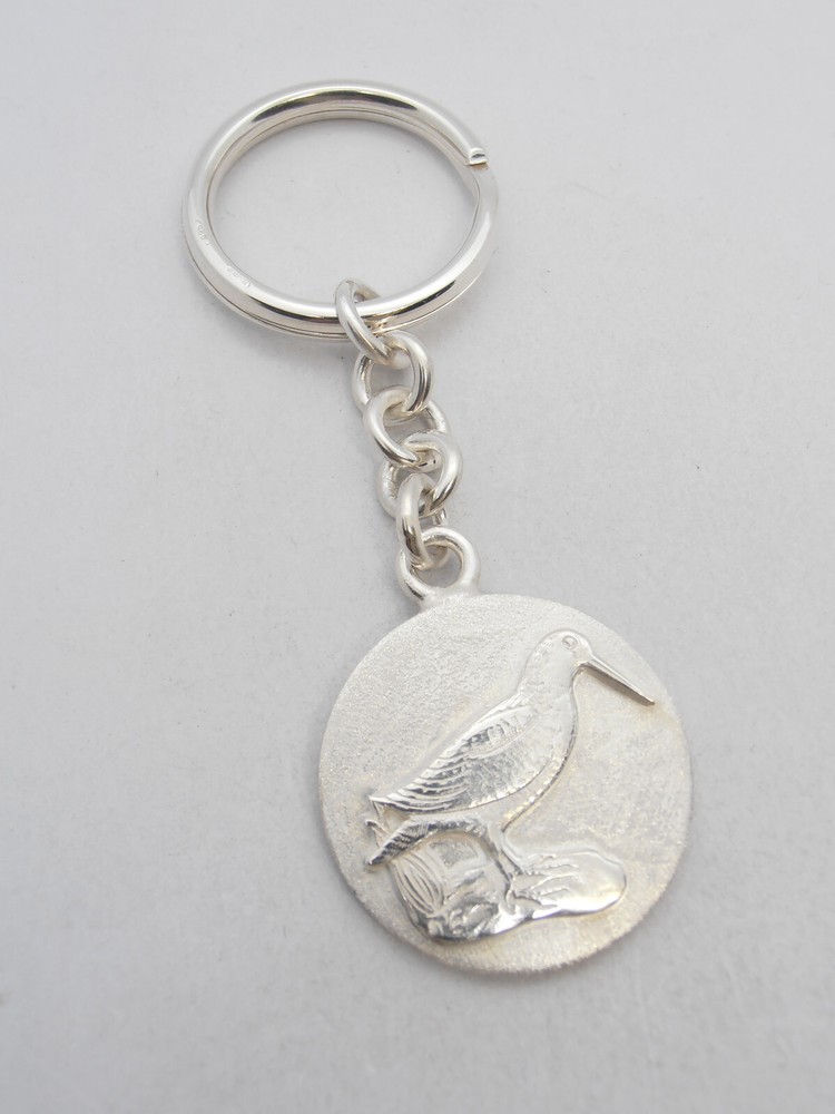 Spout: 925 Silver Keychain - Bird - Hunter - Hunter - Volatile
