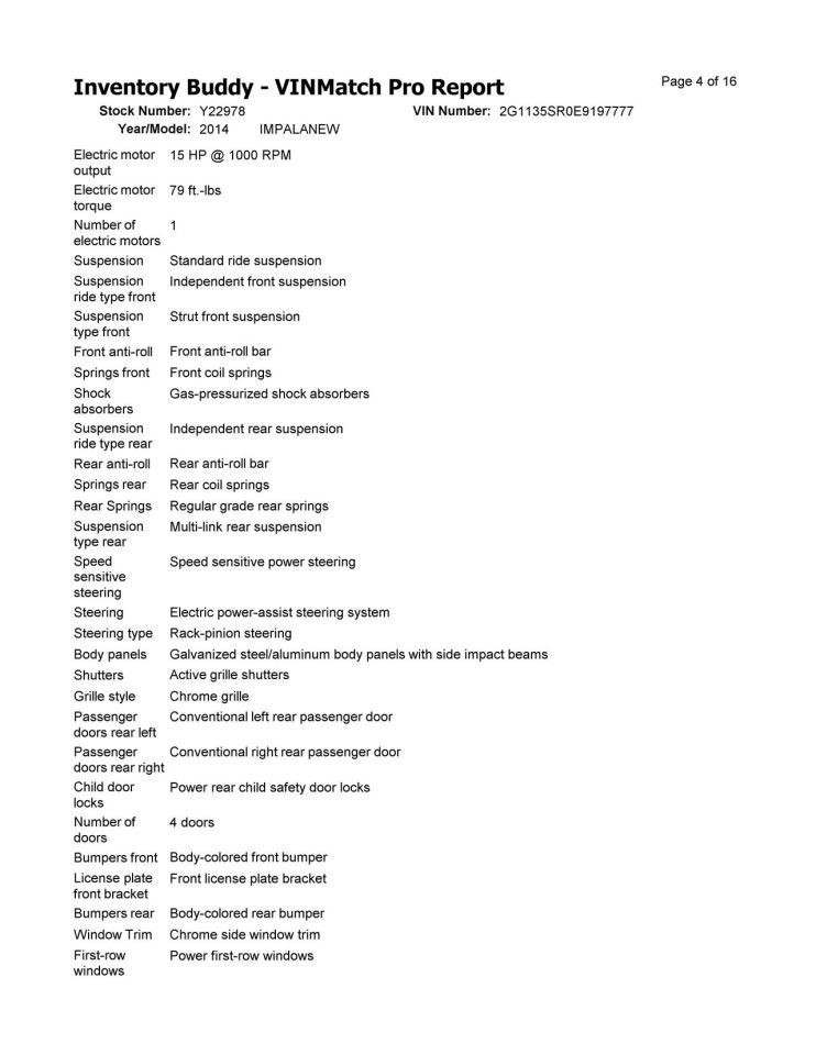Radiator Core Support Fits 14-20 IMPALA 2447378