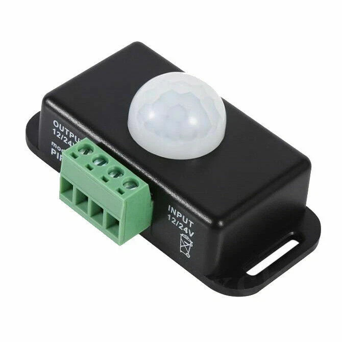 12V-24V Automatic Infrared PIR Motion Sensor Detector Switch for LED Strip Light