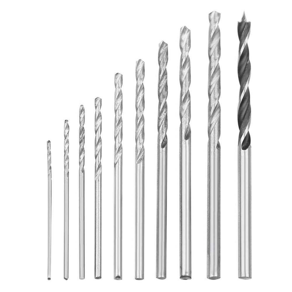 Micro Mini Hand Drill Tool, Portable Tool Set Small Hand Drill & 10 pcs Twist...