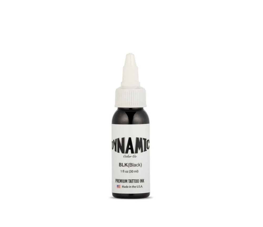 Dynamic Ink Bottle 1oz. - Black / Triple Black Ink