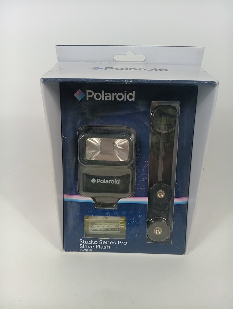 Studio Series Pro Polaroid Slave Flash Includes Mounting Bracket PL-ASF18