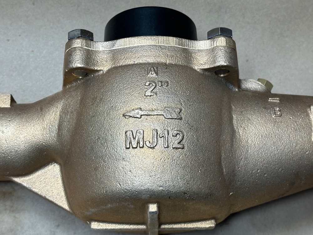 Master Meter MS Multi-Jet Lead Free Brass Water Meter 2" Threaded w/o Register