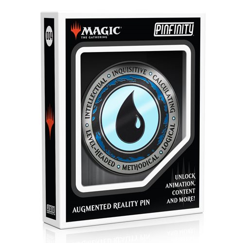 Magic: The Gathering Blue Mana Crest Augmented Reality Enamel Pin