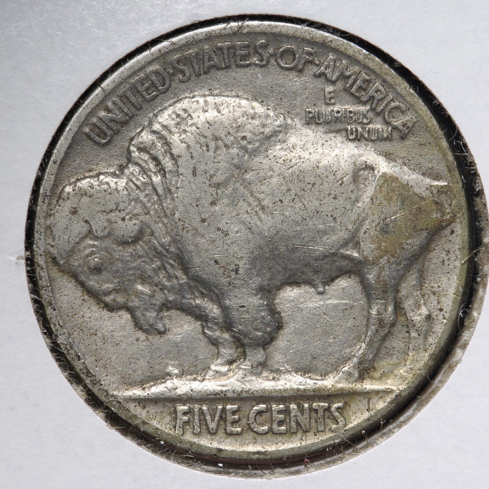 1923 Buffalo Nickel CHOICE VF E128 KN