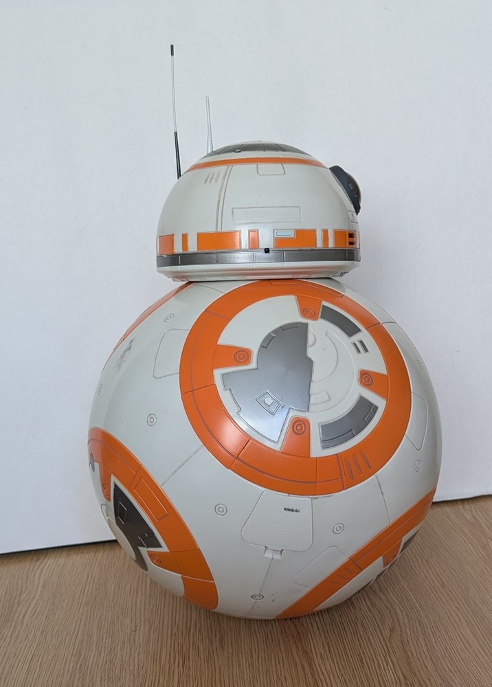 (NEEDS REPAIR) SpinMaster BB-8 Star Wars Interactive Hero Droid w/ accessories