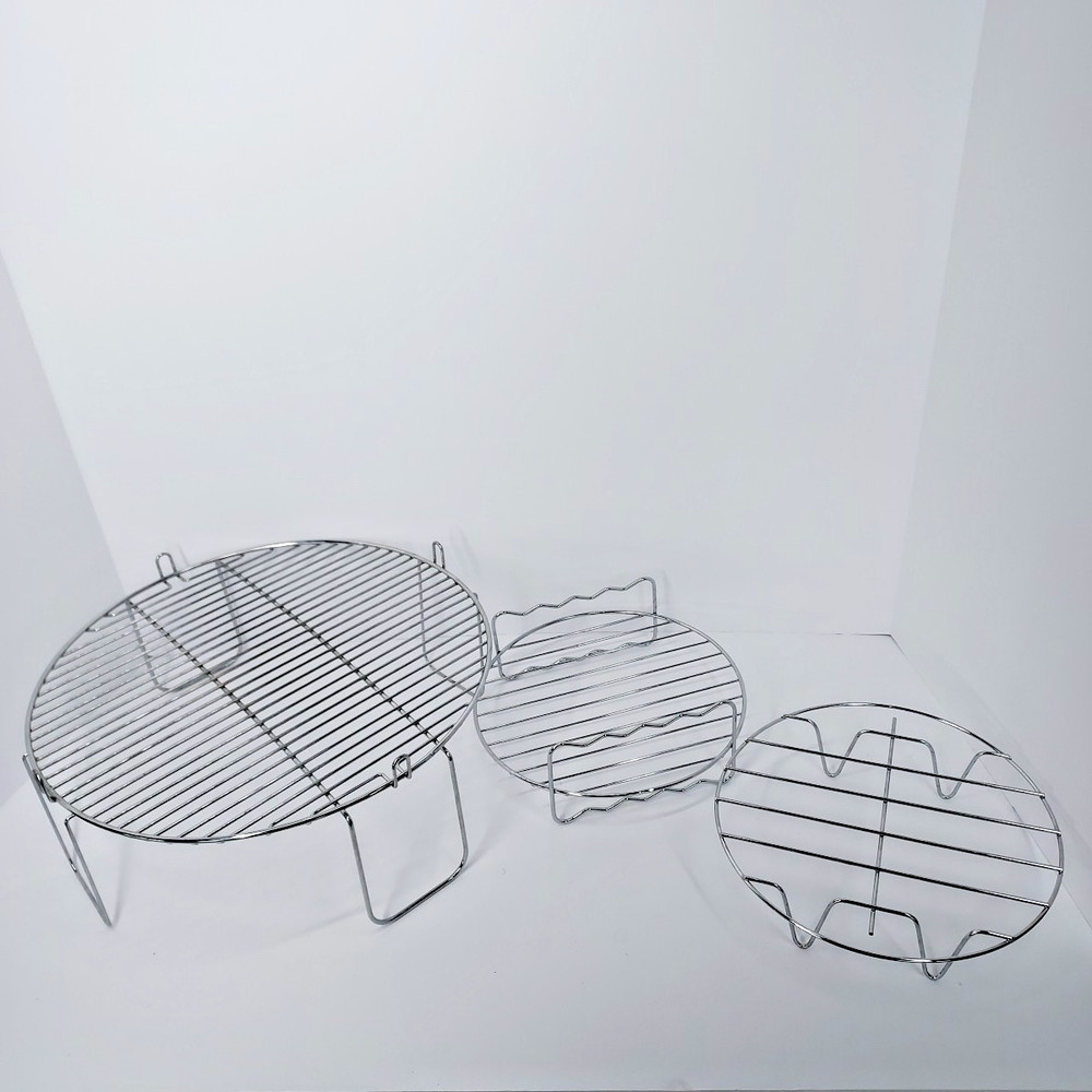 Nuwave Pro Infrared Oven 1 Large and 2 Small Replacement Cooking Wire Racks