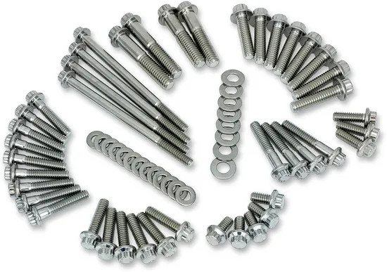 Feuling M8 External Primary Transmission Bolt Kit Harley Electra Glide 19-22