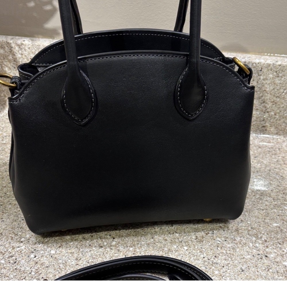 Coach Soft Empire Carryall 21 Black Leather