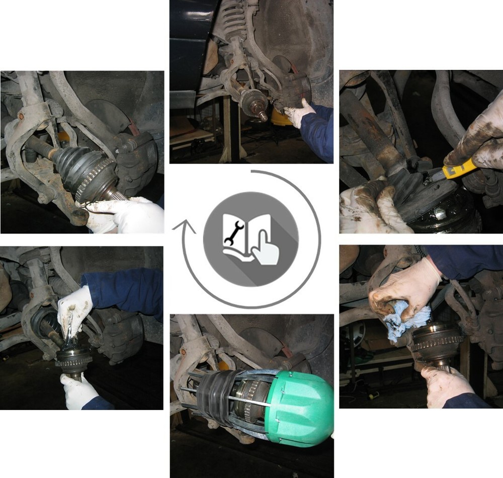 Bailcast - Stretchy Duraboot Driveshaft Joint CV Boot Kit Gaiter Cone DBC800