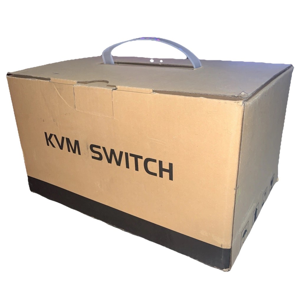 Kvm Switch DisplayPort 2 Monitors 2 Computers EDID 4K 144Hz Hotkey Switching