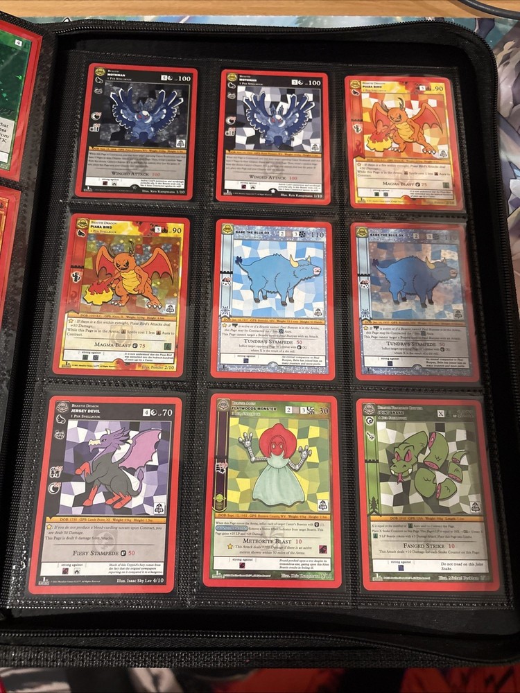 MetaZoo CCG First And Second Edition Mixed Incomplete Set