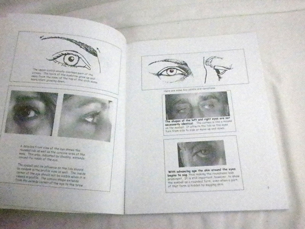Carving, Eyes, Features and Expressed Book -SC B/W Ivan Whillock