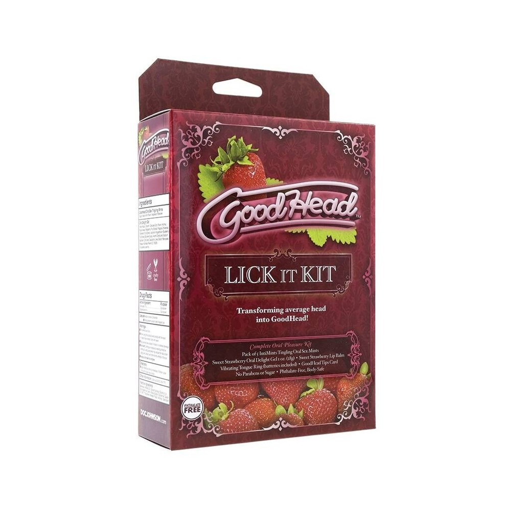 Doc Johnson GoodHead Lick It Kit