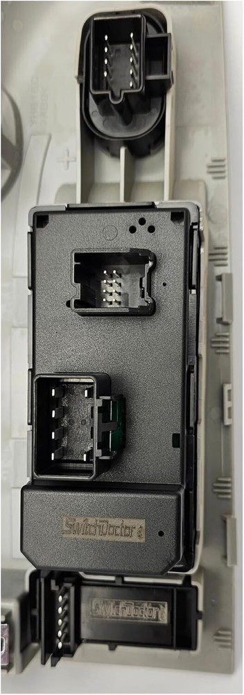 Chevrolet Silverado Gray Master Window Switch, Lock Mirror & Bezel 2007-2009