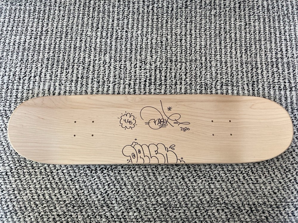 Dalek Signed Space Monkey Ritualistic Skateboard Deck Limited Edition /45