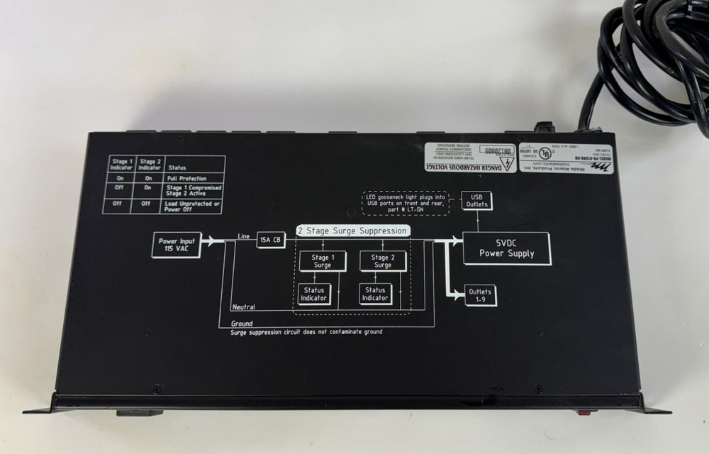 Middle Atlantic USC-6R Universal 6-Step Sequencing Controller