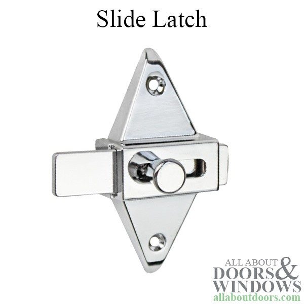 Slide Latch - 2-3/4 Inches - Hole Centers